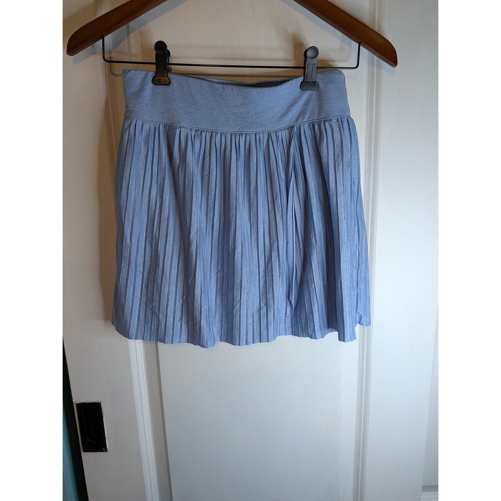 Runway Light Blue Pleated Athletic Skort Womens Large 12-14 Tennis Golf Skirt